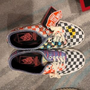 Vans Multicolor Checkered Sneakers